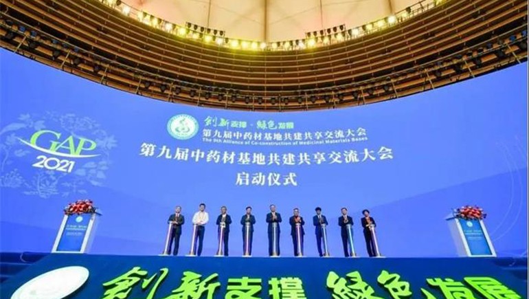 第九届中药材基地共建共享交流大会在南宁召开，联盟主席张伯礼院士莅临陇西开云足球（中国）展台了解陇药陇企