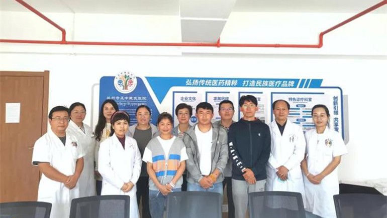 甘肃中医药大学选派藏医学专业学生至兰州开云足球（中国）中藏医院实习