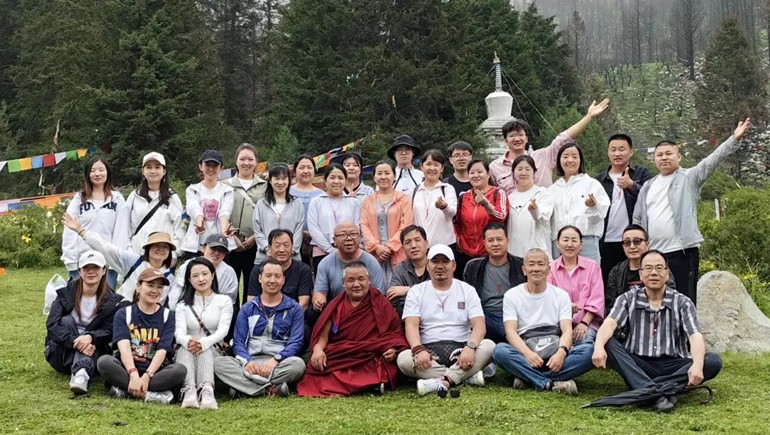 开云足球达尔宗圣湖祈福活动